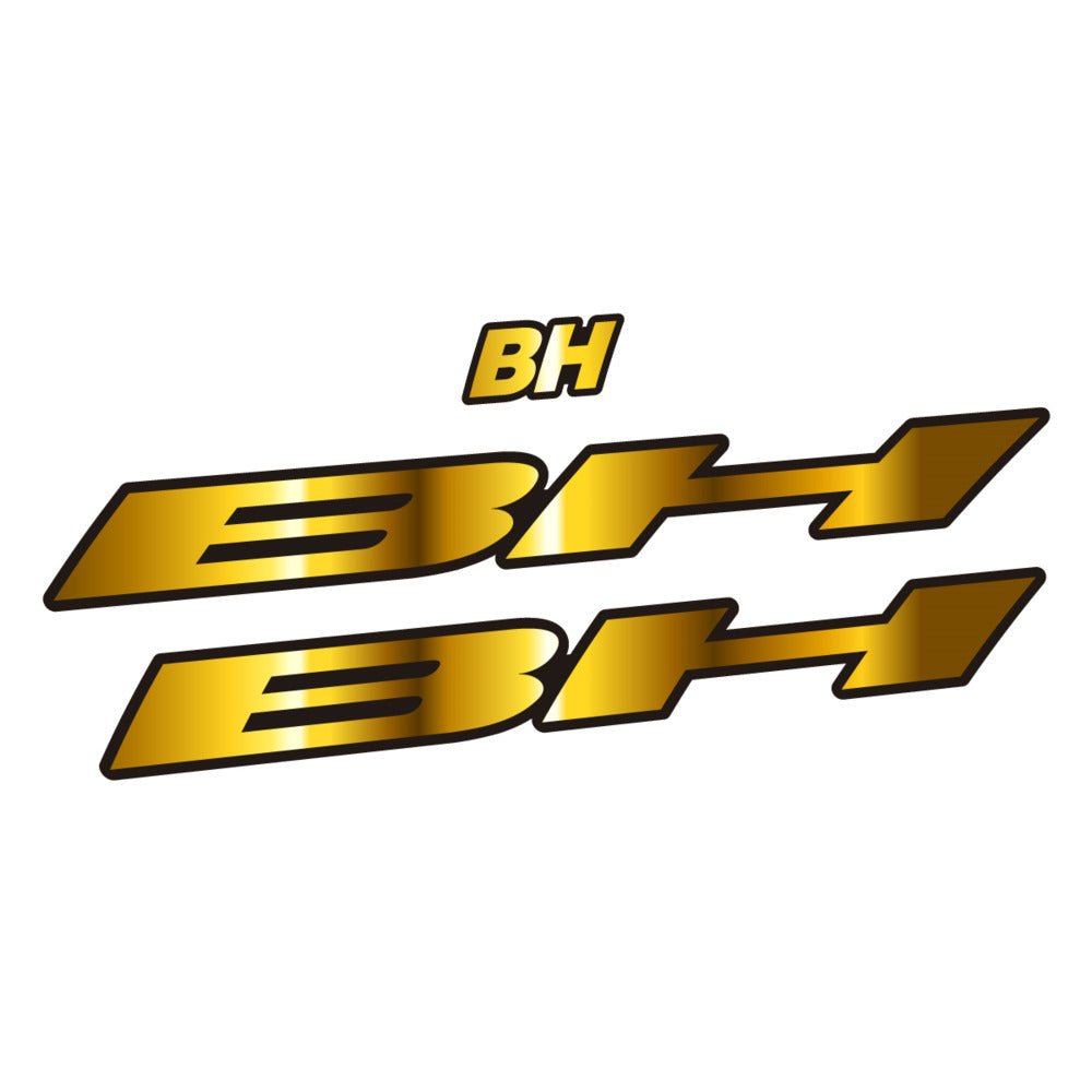 Stickers for BH Lynx Race Evo Carbon 2022, Frame vinyl decals - Chrome Gold