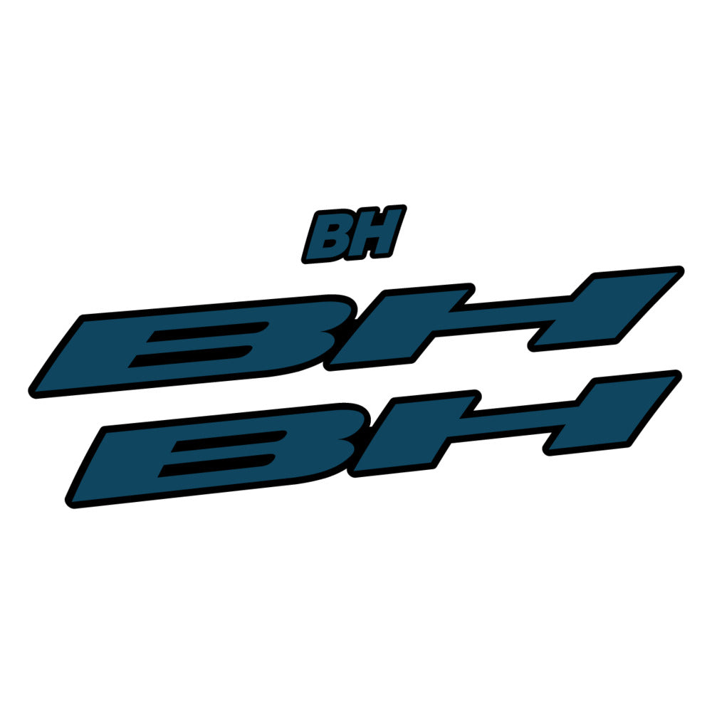 Stickers for BH Lynx Race Evo Carbon 2022, Frame vinyl decals - Dark Lake