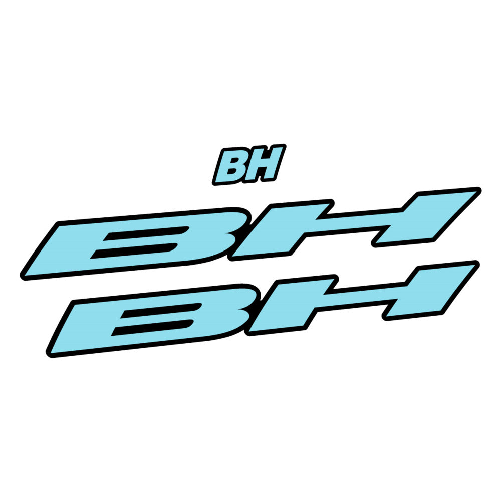 Stickers for BH Lynx Race Evo Carbon 2022, Frame vinyl decals - Sky Blue