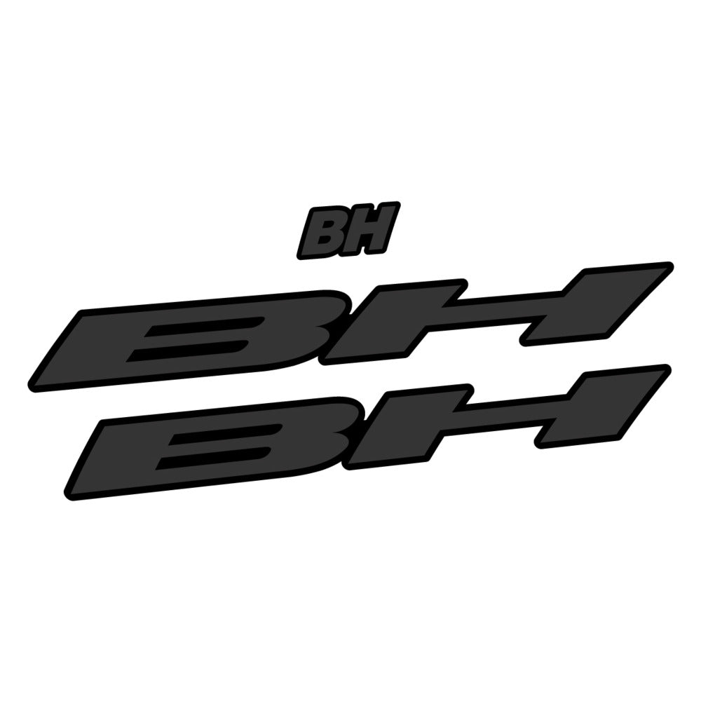 Stickers for BH Lynx Race Evo Carbon 2022, Frame vinyl decals - Very Dark Grey