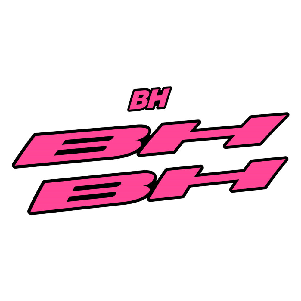 Stickers for BH Lynx Race Evo Carbon 2022, Frame vinyl decals - Bubblegum Pink