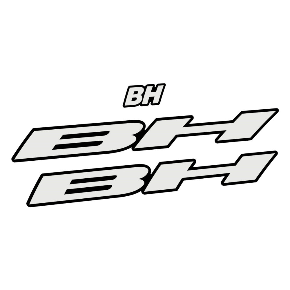 Stickers for BH Lynx Race Evo Carbon 2022, Frame vinyl decals - Pearl Grey