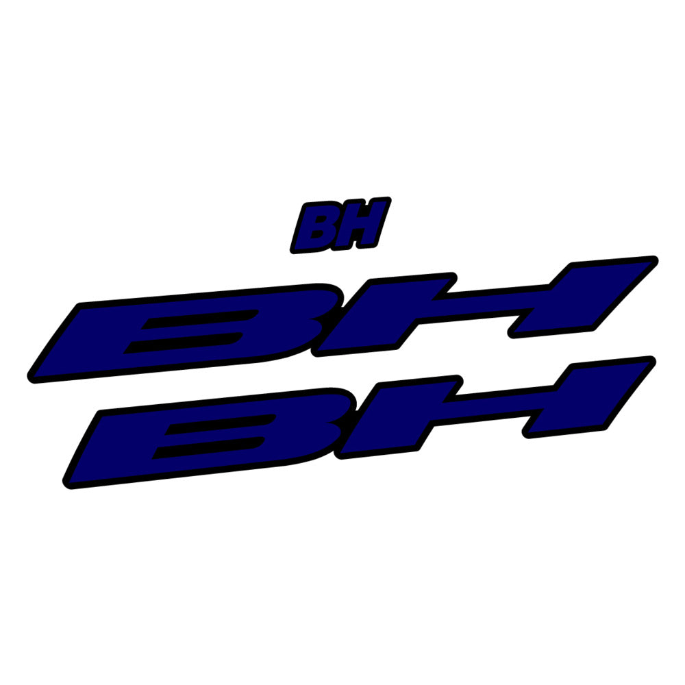 Stickers for BH Lynx Race Evo Carbon 2022, Frame vinyl decals - Scandinavian Blue