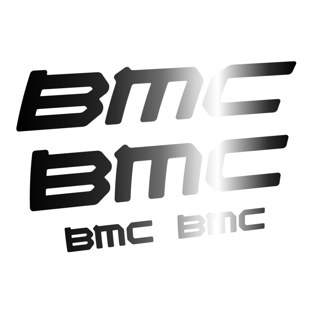 Stickers for BMC genérico, Frame vinyl decals - Black