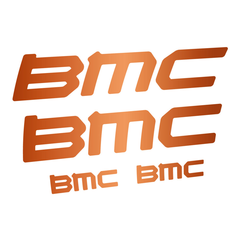 Stickers for BMC genérico, Frame vinyl decals - Bronze