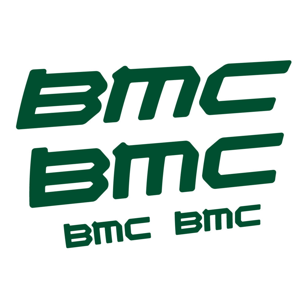Stickers for BMC genérico, Frame vinyl decals - Dark Green