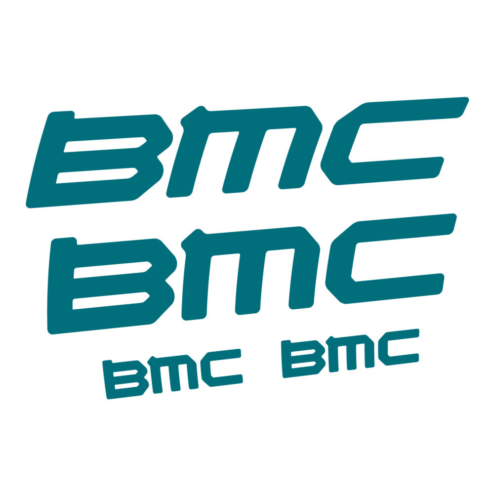Stickers for BMC genérico, Frame vinyl decals - Dark Turquoise
