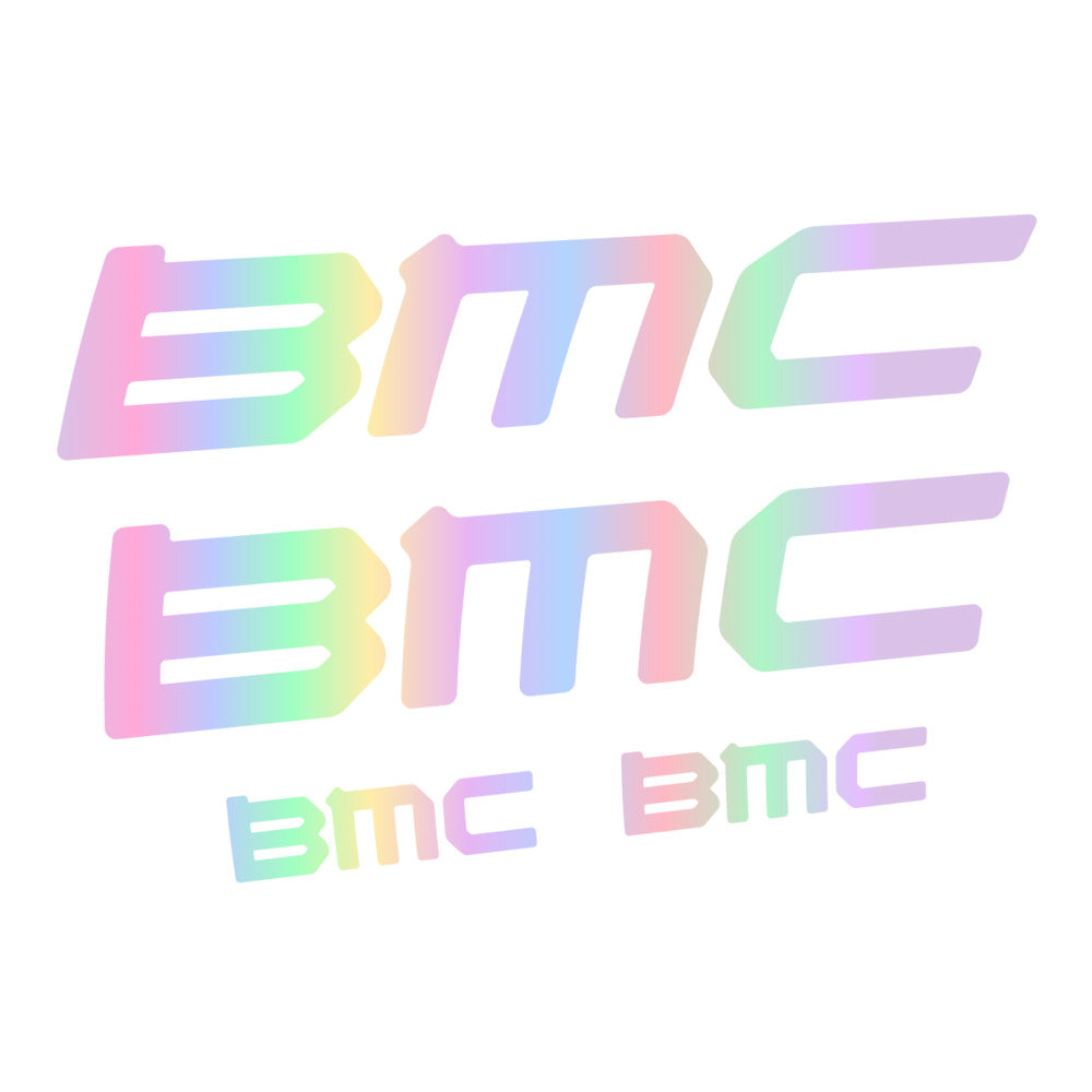 Stickers for BMC genérico, Frame vinyl decals - Hollographic