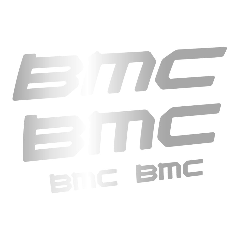 Stickers for BMC genérico, Frame vinyl decals - Light Silver