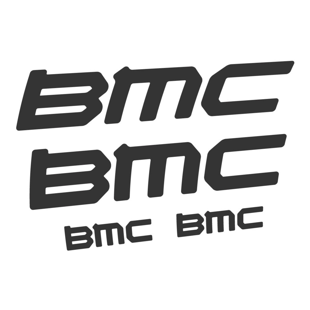 Stickers for BMC genérico, Frame vinyl decals - Very Dark Grey