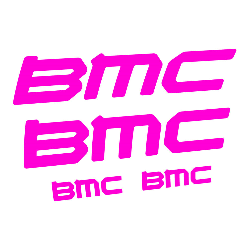 Stickers for BMC genérico, Frame vinyl decals - Fuchsia Neon