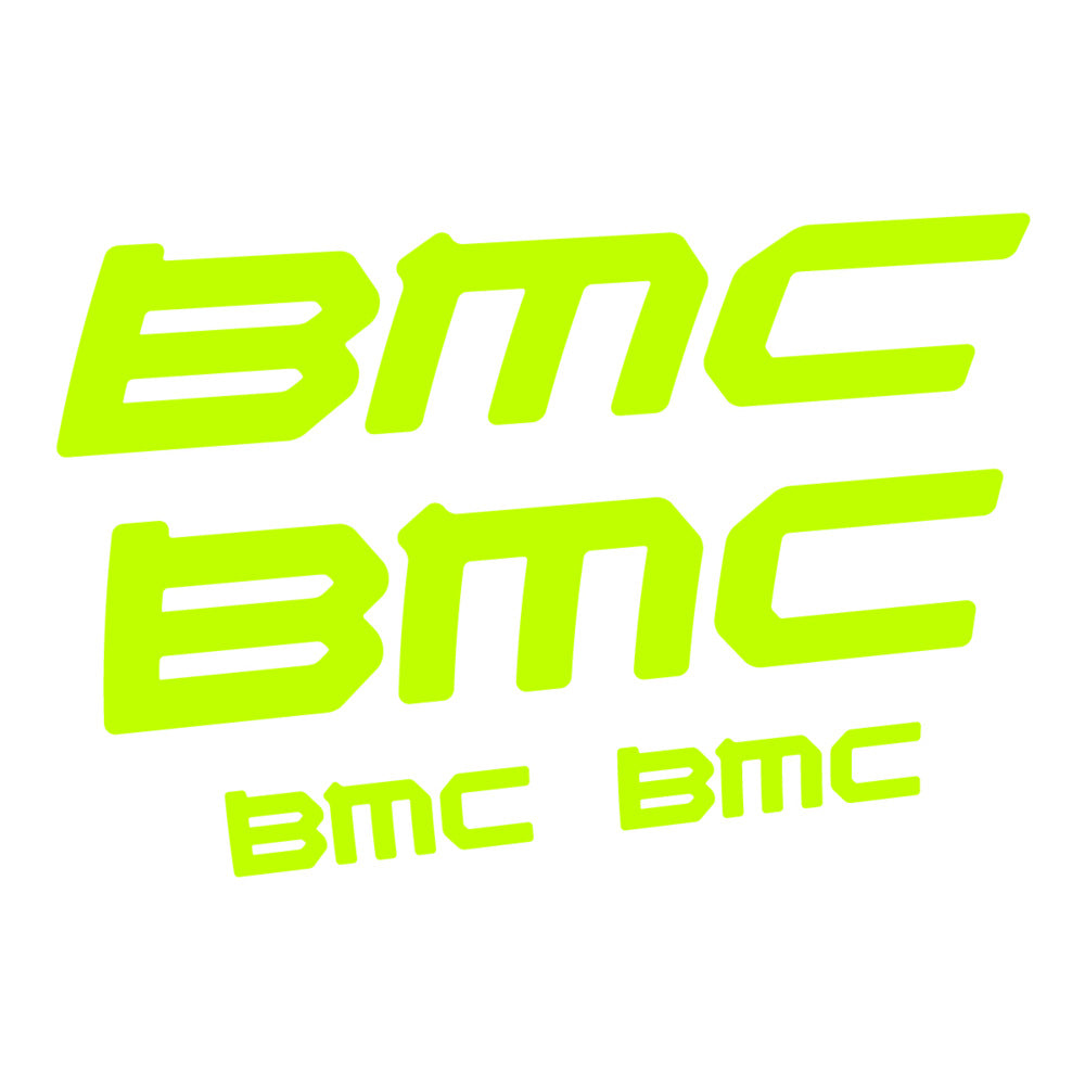 Stickers for BMC genérico, Frame vinyl decals - Lime Neon