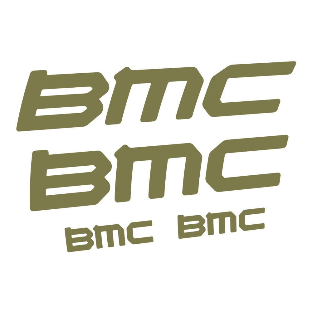 Stickers for BMC genérico, Frame vinyl decals - Khaki