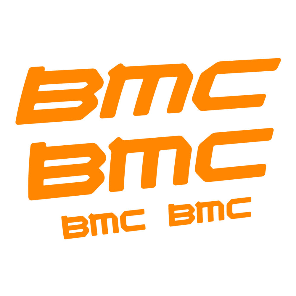 Stickers for BMC genérico, Frame vinyl decals - Saffron Yellow