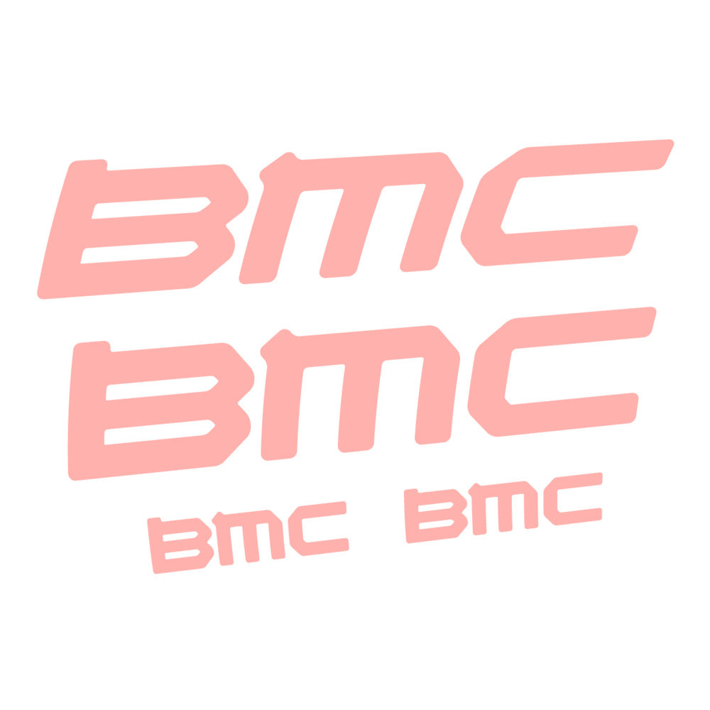 Stickers for BMC genérico, Frame vinyl decals - Salmon Pink
