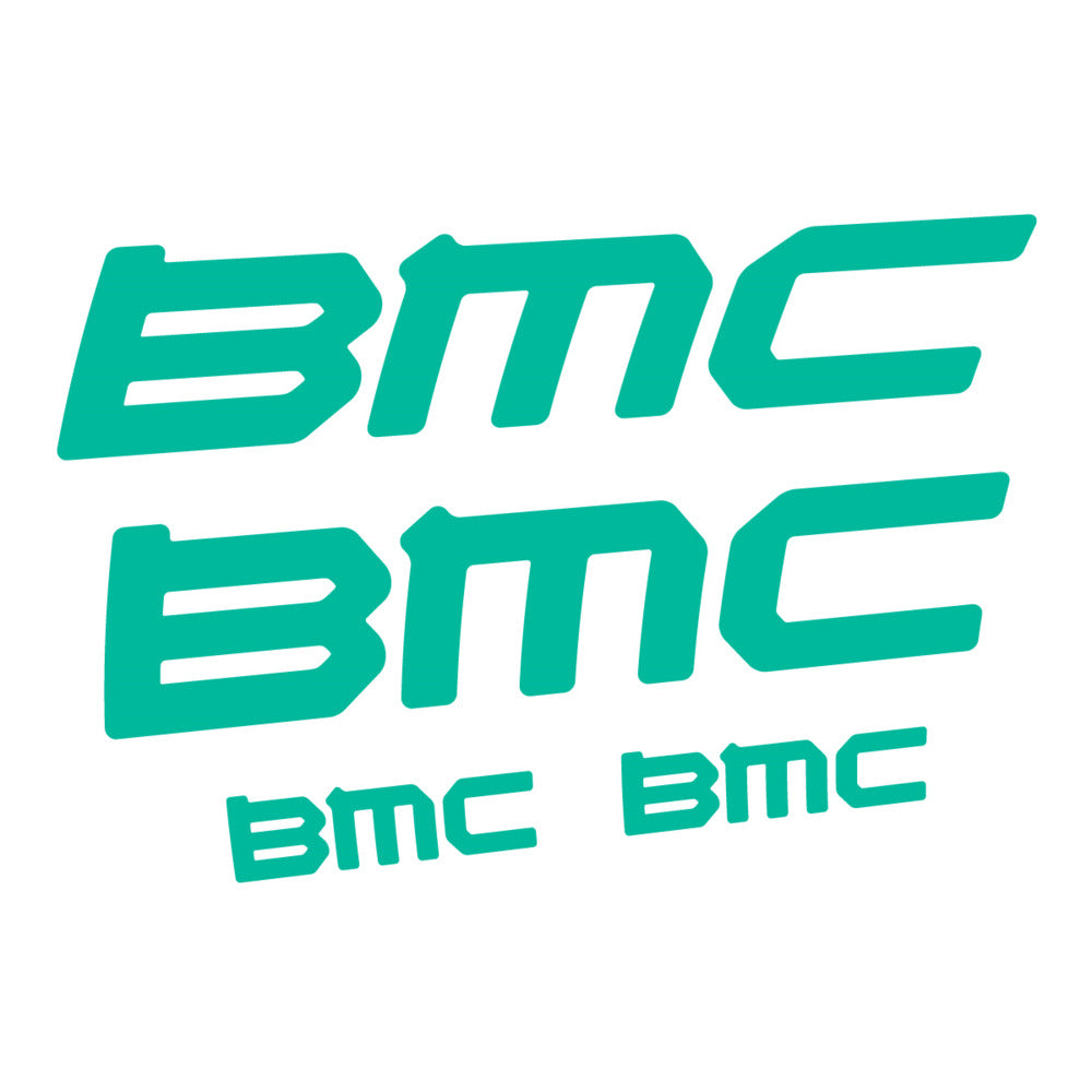 Stickers for BMC genérico, Frame vinyl decals - Green Turquoise