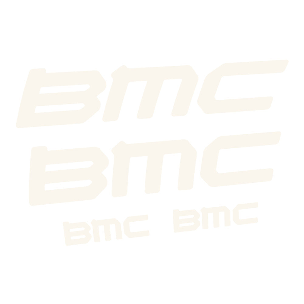 Stickers for BMC genérico, Frame vinyl decals - Bone White
