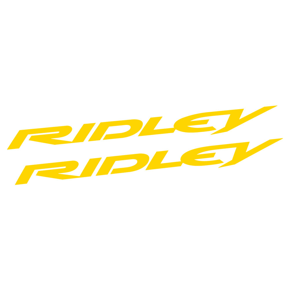 Stickers for Ridley genérico, Frame vinyl decals - Banana Yellow