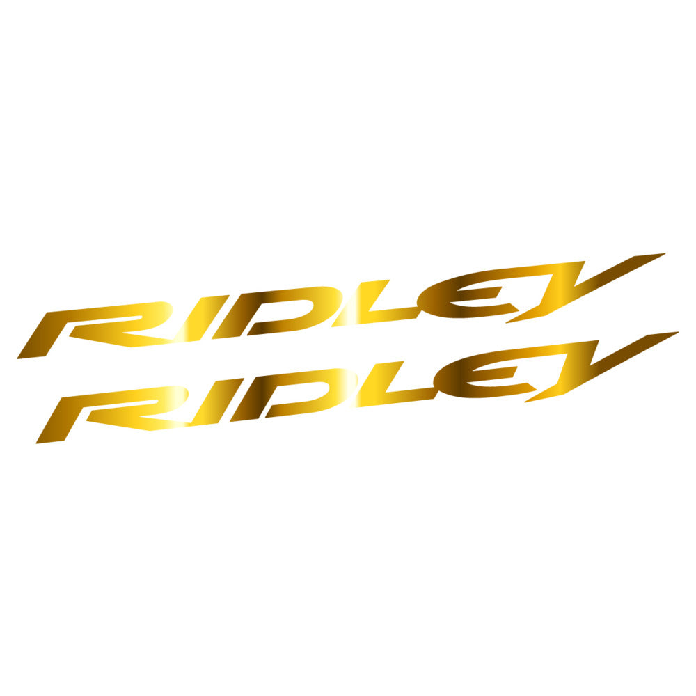 Stickers for Ridley genérico, Frame vinyl decals - Chrome Gold