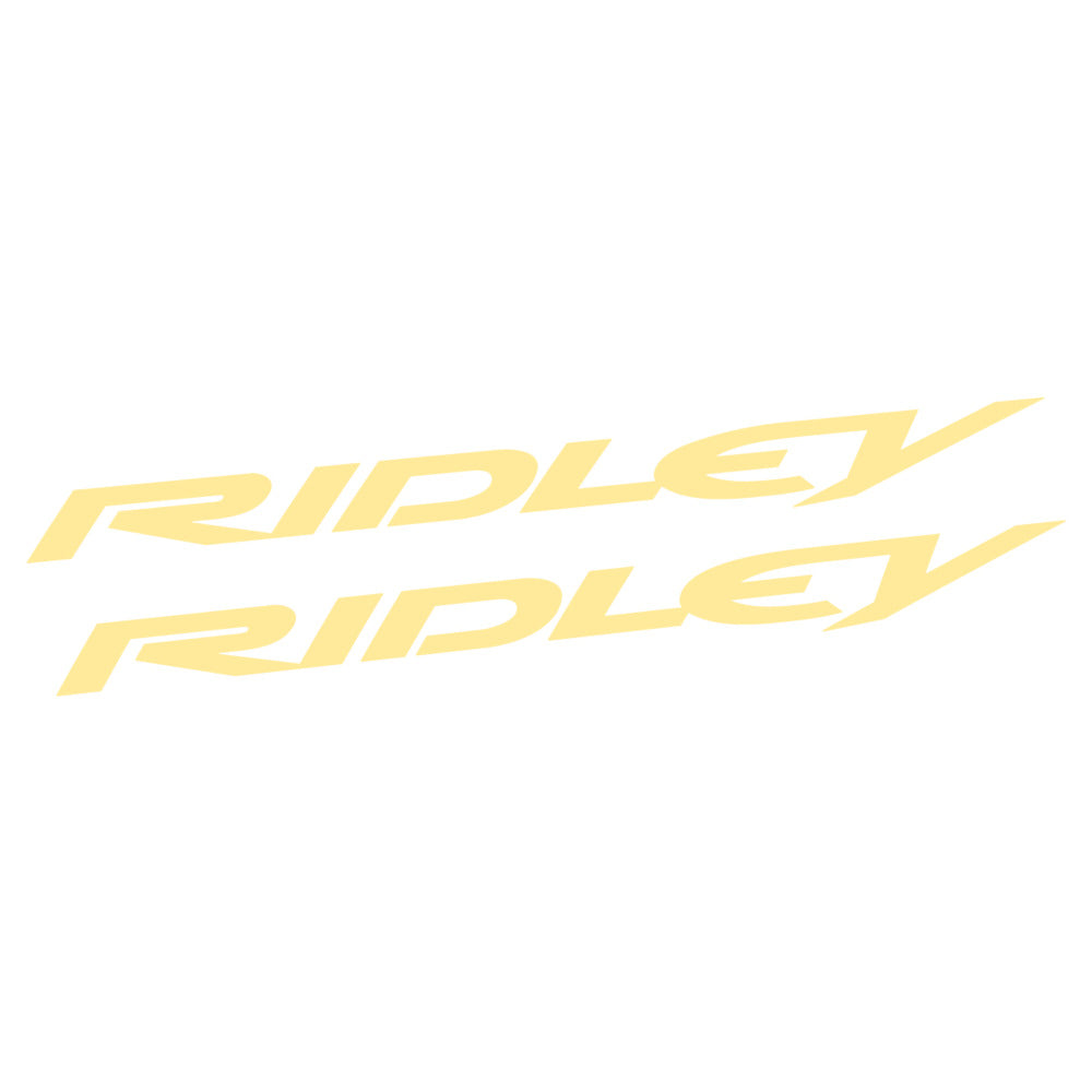 Stickers for Ridley genérico, Frame vinyl decals - Cream