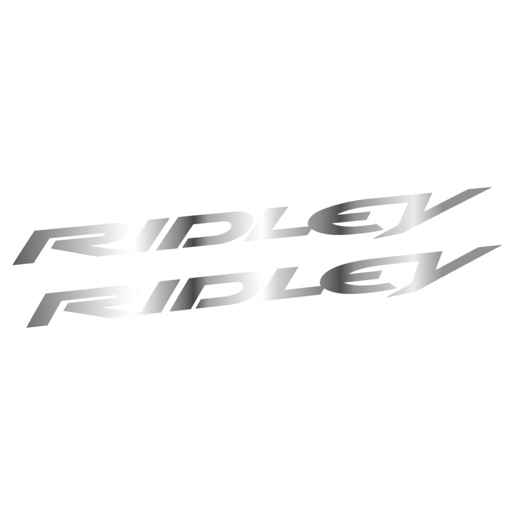 Stickers for Ridley genérico, Frame vinyl decals - Chrome Silver
