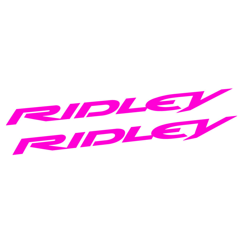 Stickers for Ridley genérico, Frame vinyl decals - Fuchsia Neon