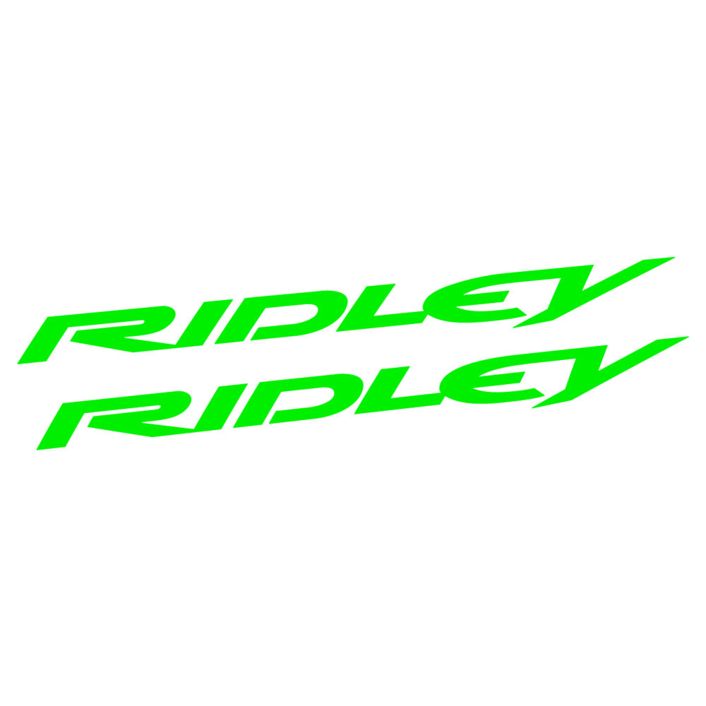 Stickers for Ridley genérico, Frame vinyl decals - Neon Green
