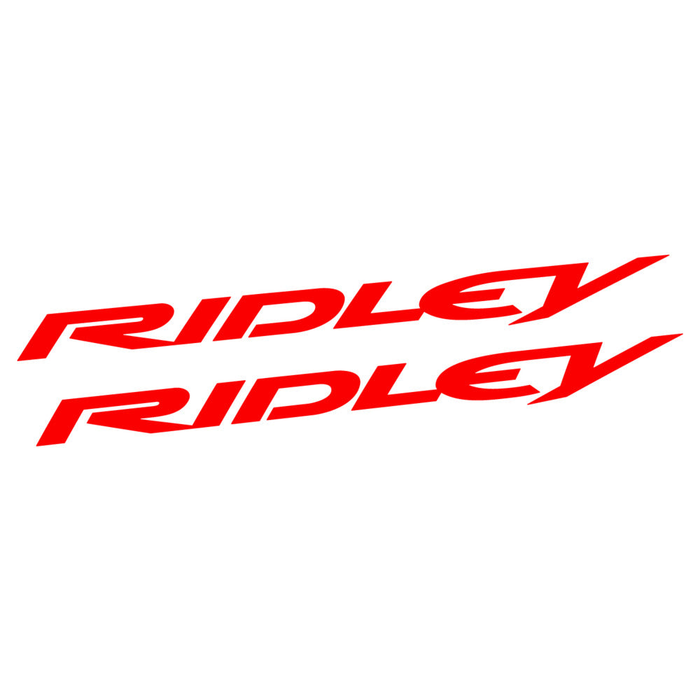 Stickers for Ridley genérico, Frame vinyl decals - Orange Red