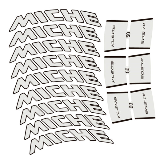 Pearl Grey decal for Miche Kleos RD 50 Carbon road wheel – bike sticker vinyl