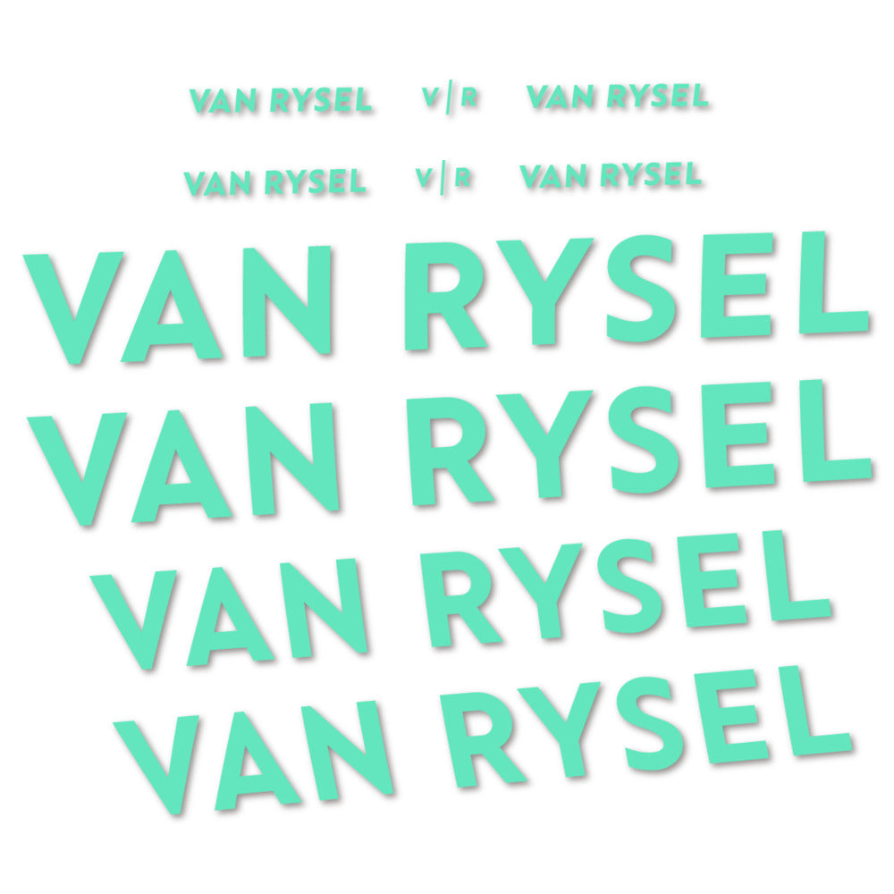 Stickers for Van Rysel, Frame vinyl decals - Mint