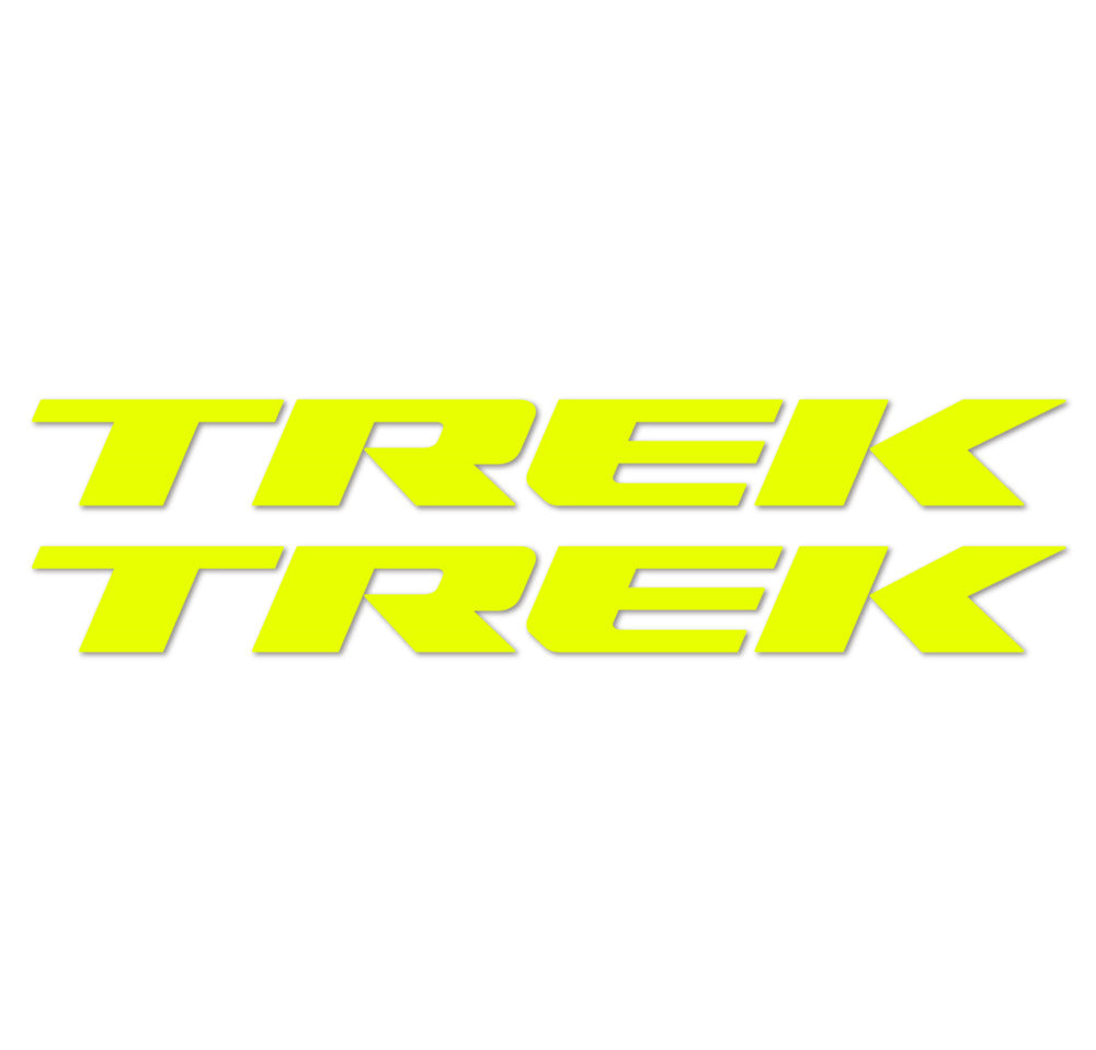 Stickers for Trek, Frame vinyl decals - Neon Yellow