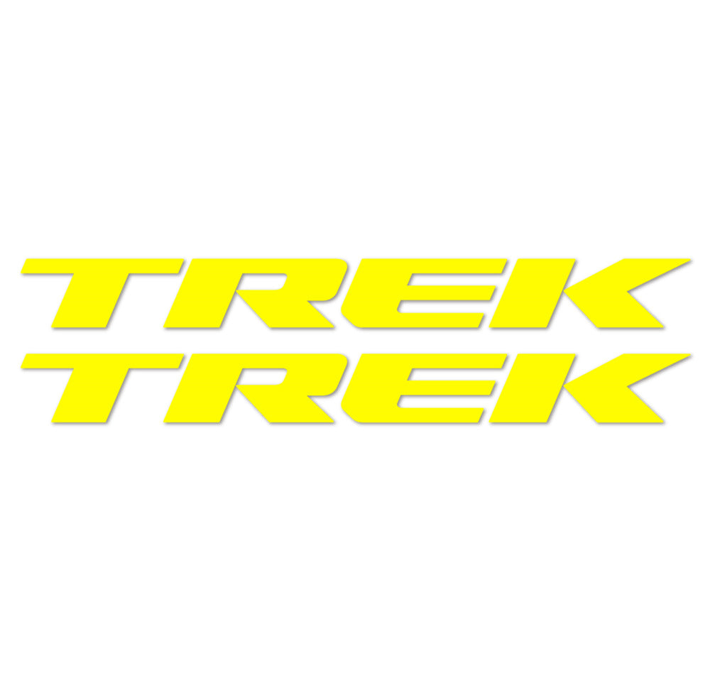 Stickers for Trek, Frame vinyl decals - Lemon Yellow