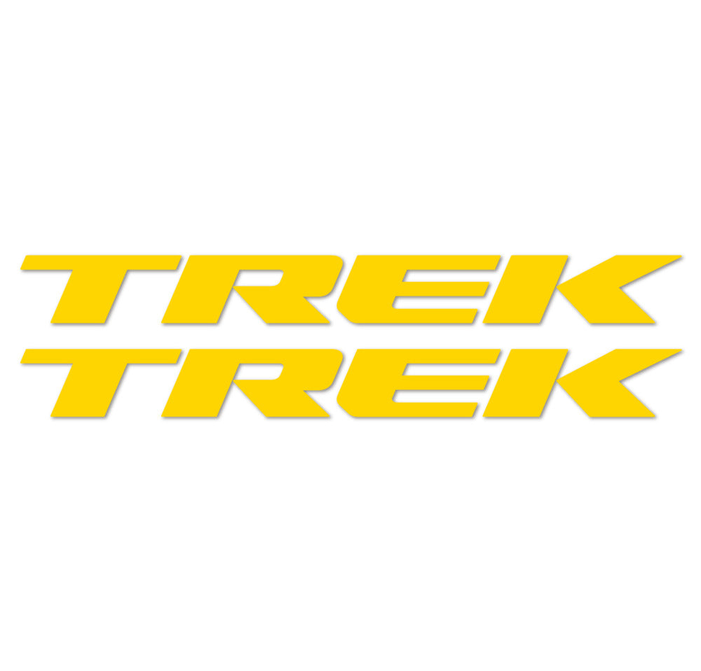 Stickers for Trek, Frame vinyl decals - Banana Yellow