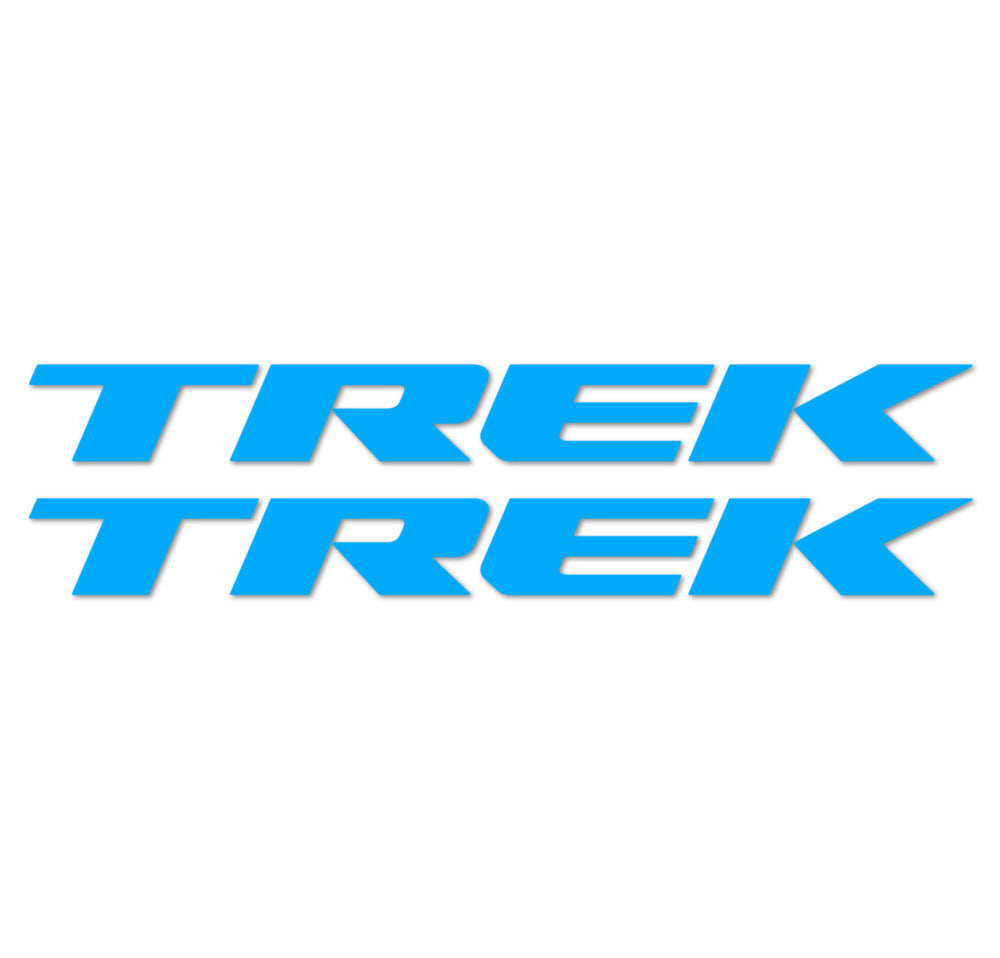 Stickers for Trek, Frame vinyl decals - Light Blue