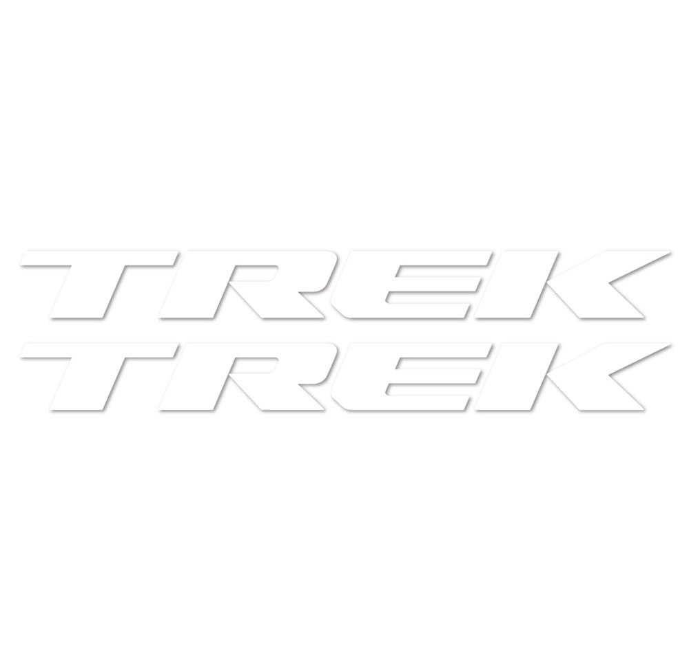 Stickers for Trek, Frame vinyl decals - White