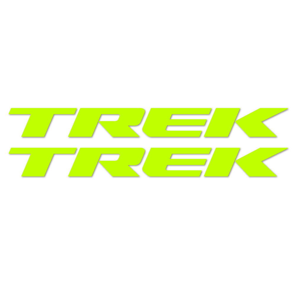 Stickers for Trek, Frame vinyl decals - Lime Neon
