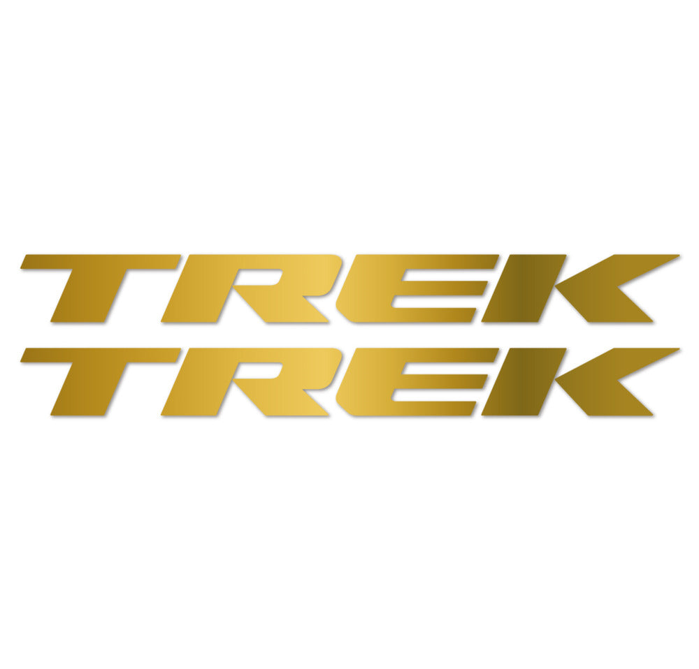 Stickers for Trek, Frame vinyl decals - Gold