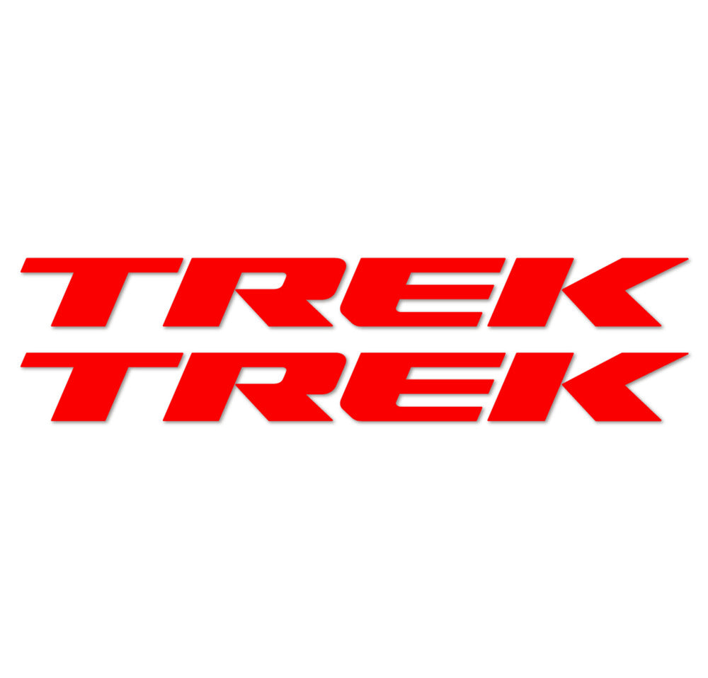 Stickers for Trek, Frame vinyl decals - Orange Red
