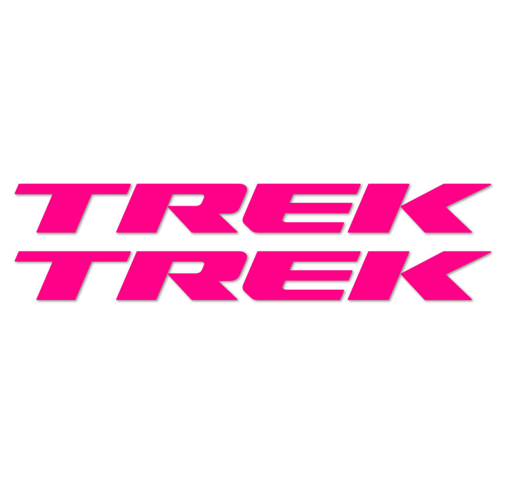 Stickers for Trek, Frame vinyl decals - Neon Pink