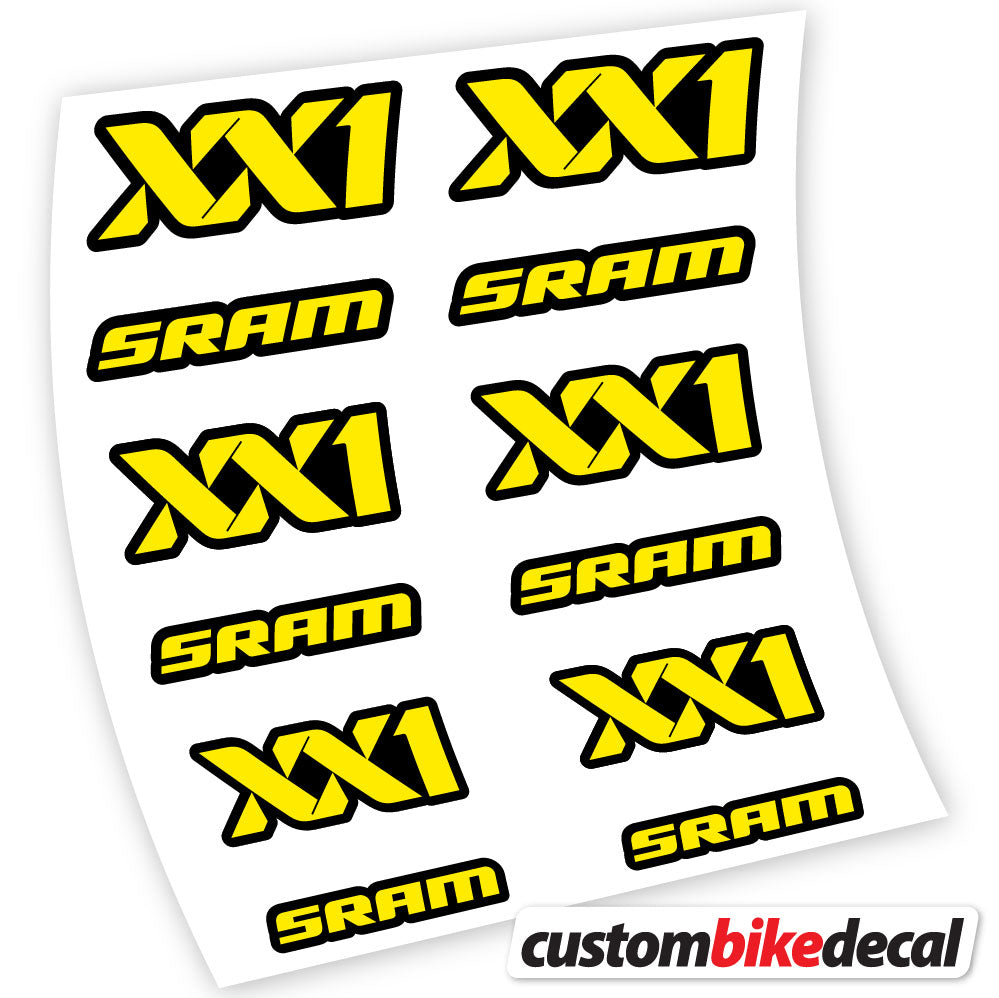Decal, Sram, Sticker Vinyl
