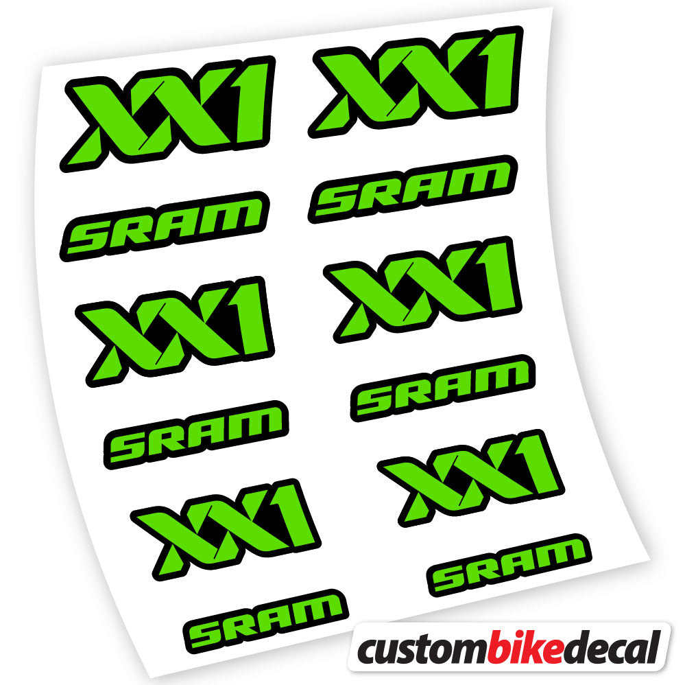 Decal, Sram, Sticker Vinyl