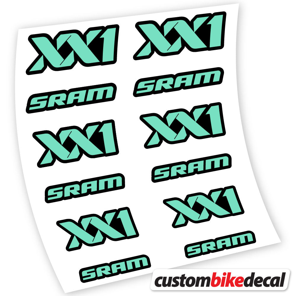 Decal, Sram, Sticker Vinyl
