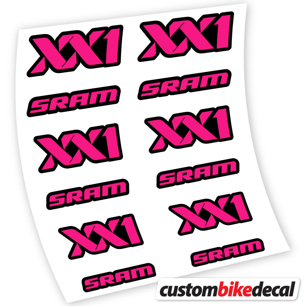 Decal, Sram, Sticker Vinyl