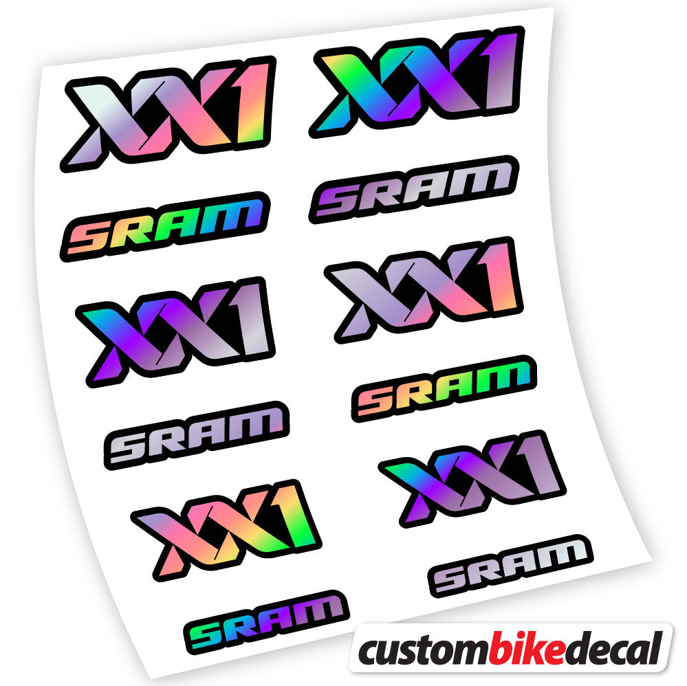 Decal, Sram, Sticker Vinyl
