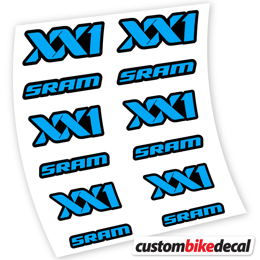 Decal, Sram, Sticker Vinyl