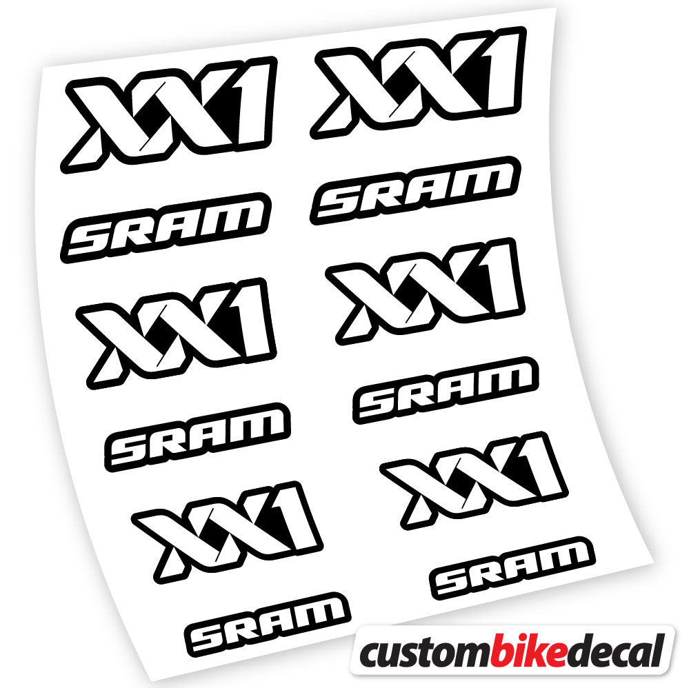 Decal, Sram, Sticker Vinyl