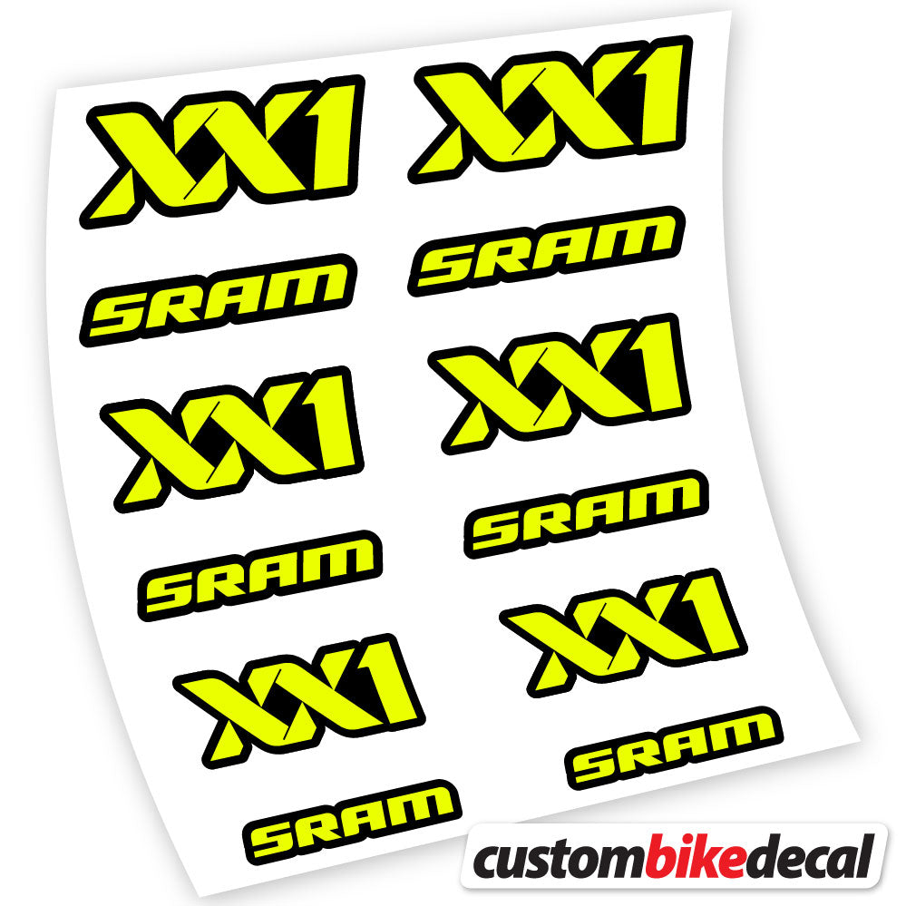 Decal, Sram, Sticker Vinyl