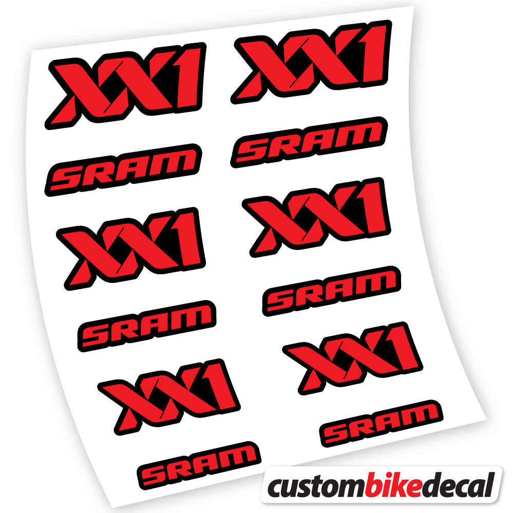 Decal, Sram, Sticker Vinyl
