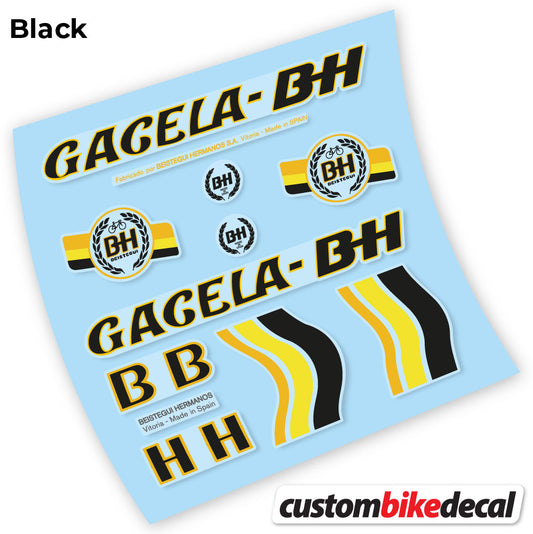 Decal, BH Gacela, classic bike, sticker vinyl