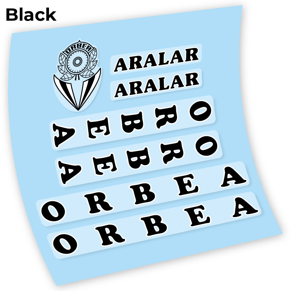 Decal, Orbea Aralar, classic bike Sticker vinyl